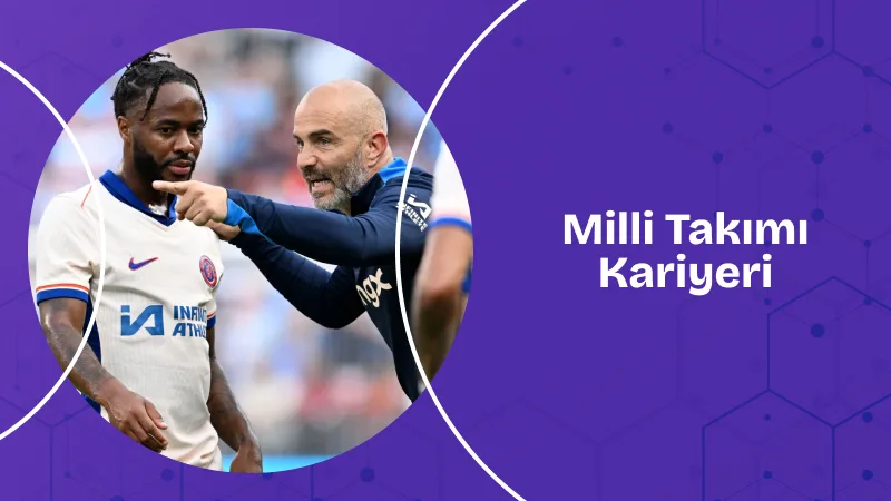 Raheem Sterling'in İngiltere Milli Takımı Kariyeri