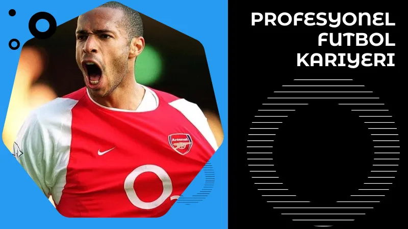 Thierry Henry'nin Profesyonel Futbol Kariyeri